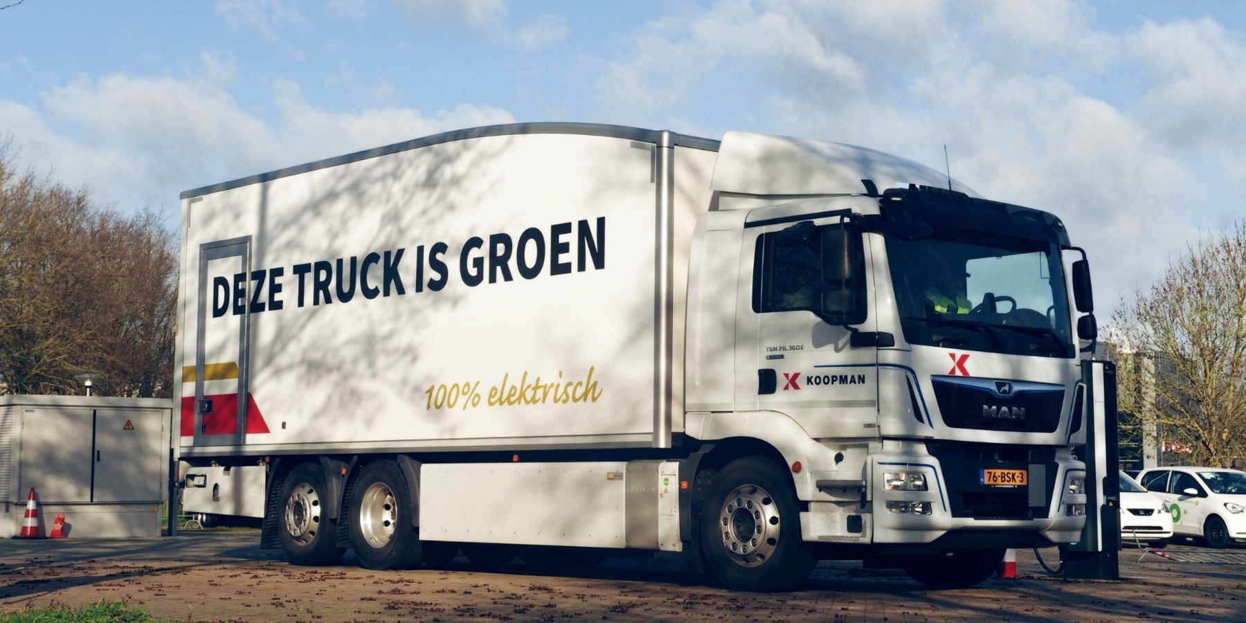 Koopmans grünster Lkw